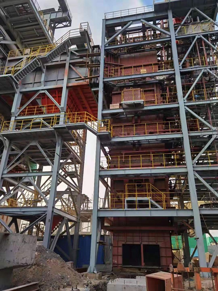 石嘴山市盛港煤焦化有限公司90t/h干熄焦EPC總包項目施工中