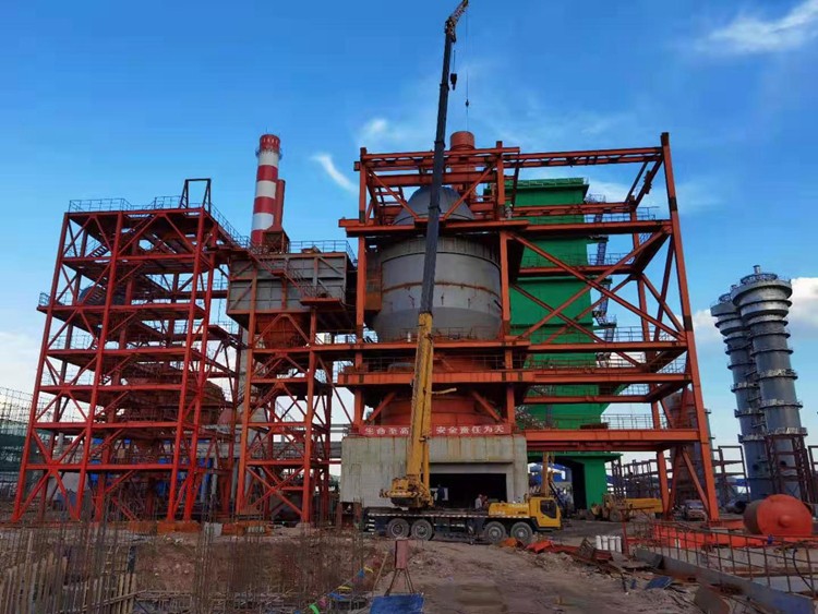 石嘴山市盛港煤焦化有限公司90t/h干熄焦EPC總包項目施工中
